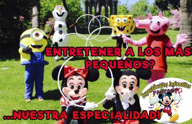 espectfantasy's tweet image. #entretener a los #peques en cualquier #celebración o #evento Sin que los mayores se tengan que preocupar de nada
