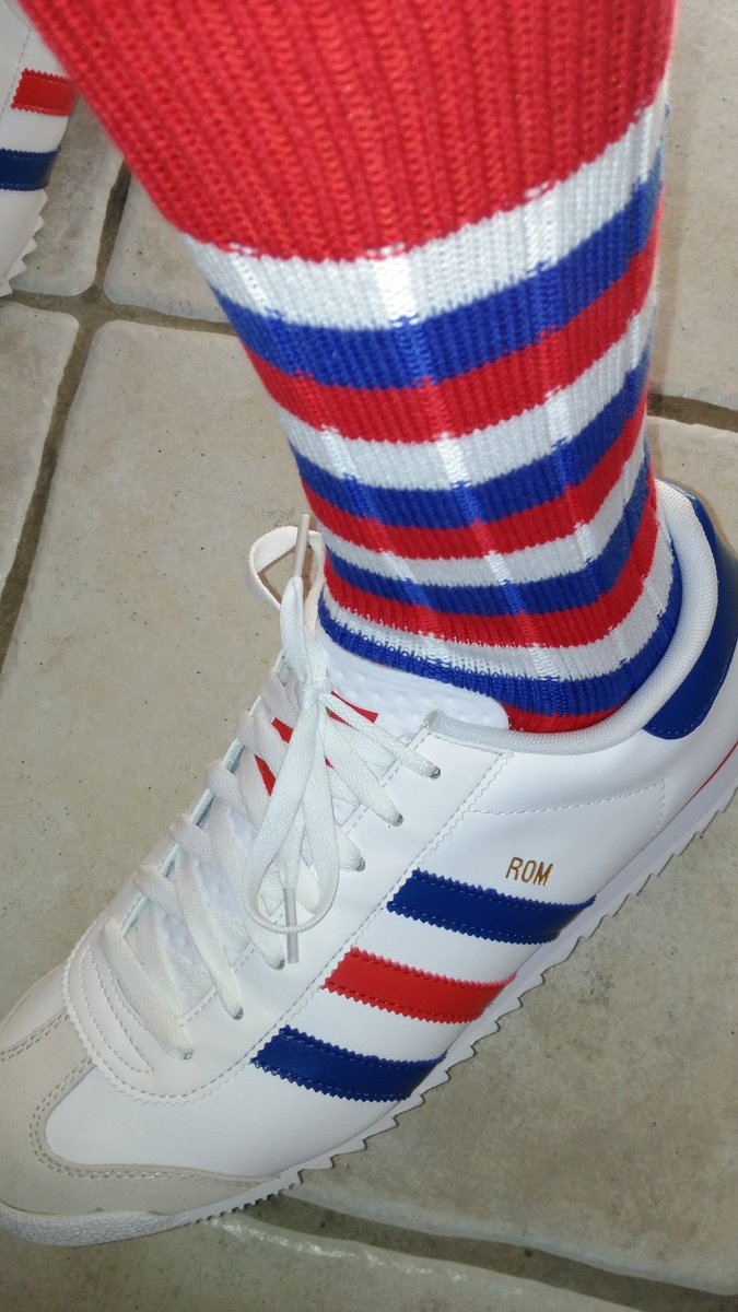 alfrankthompson's tweet image. #TeamGB @SockCouncil @MarkoJohnsSocks @adidasoriginals Rom
#sockoutthursday