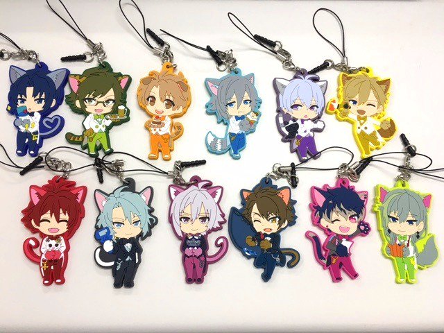 アイドリッシュセブン もふもふ ラバーストラップ 全種類 アイドリッシュセブン in ナンジャタウン」本日新発売のイベント限定