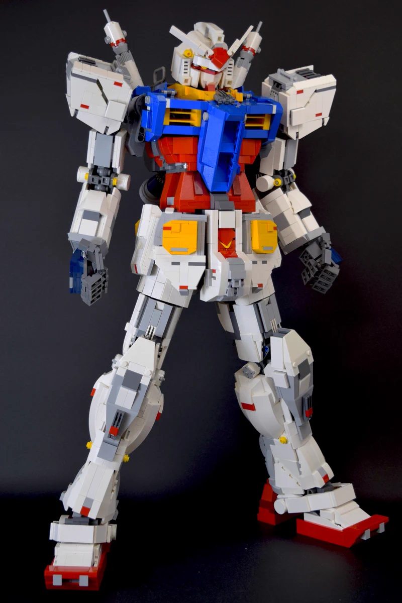 クオリティたけぇぇぇ！！！レゴで作ったガンダムが凄すぎるｗｗｗ