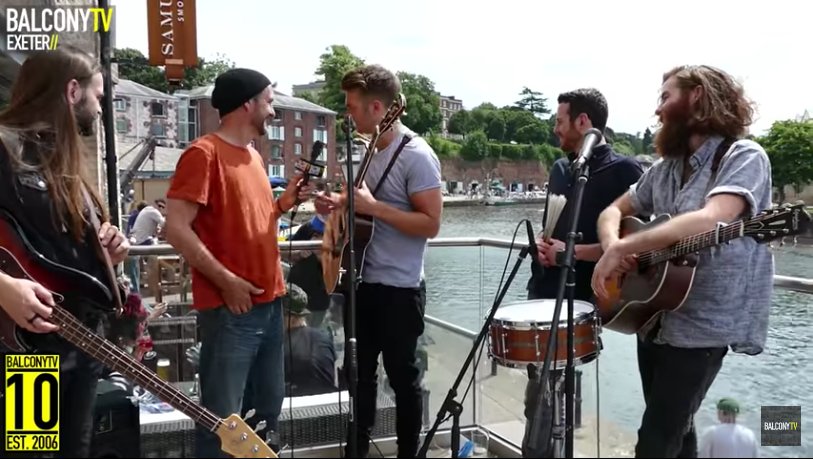 Caught this weeks fab acoustic/rock track from <a href="/HunterTheBear/">Hunter</a>? balconytv.com/videos/hunter-… #visit_exeter #balconytv