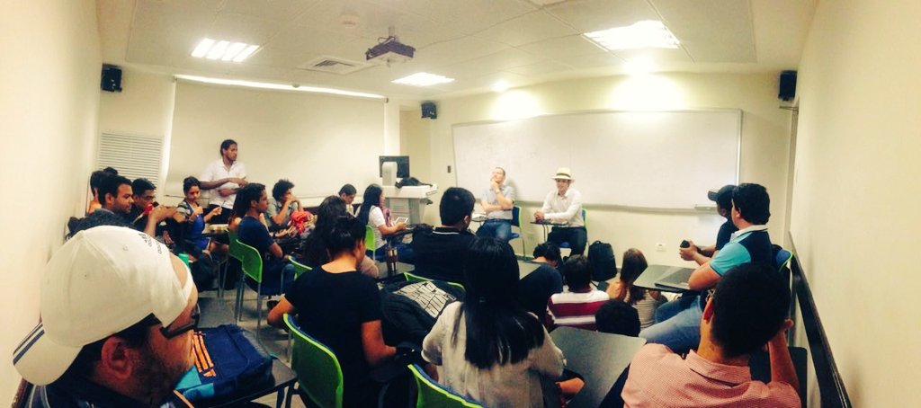 VictorJCorreaV's tweet photo. Hoy desde Barranquilla con los jóvenes de la Universidad del Norte, conversando sobre la paz territorial https://t.co/qZtImVNR6e