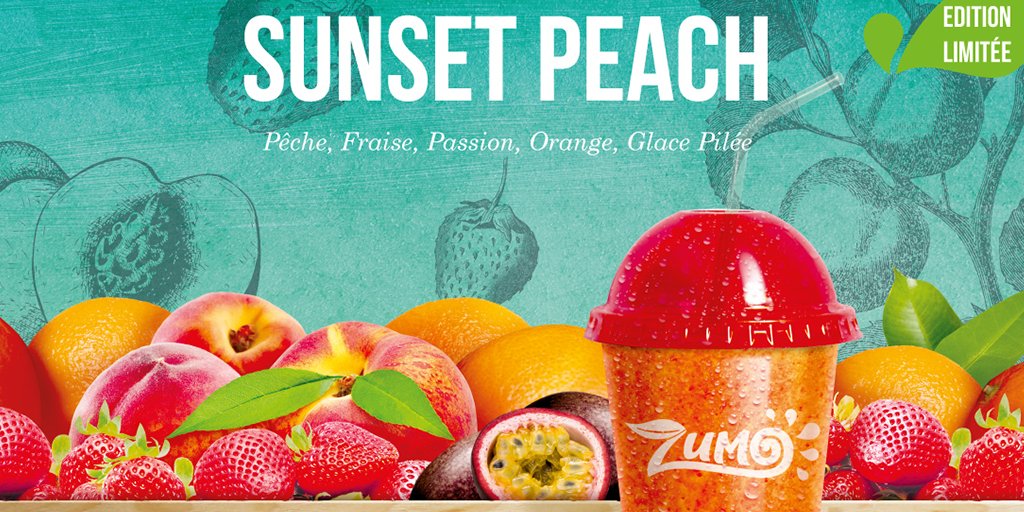 ItalieDeux's tweet photo. #NOUVEAU Que diriez-vous de goûter le dernier parfum disponible chez @Zumo_France ? 🍑 #yummy #miam #SunsetPeach https://t.co/U5bqiWOyiE