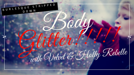 VelvetOClaire's tweet photo. New down &amp; dirty hot tip episode: BODY GLITTER with Velvet &amp; Holly Rebelle! <3 https://t.co/q7pH1ktjFO https://t.co/ffr3sjdF8O