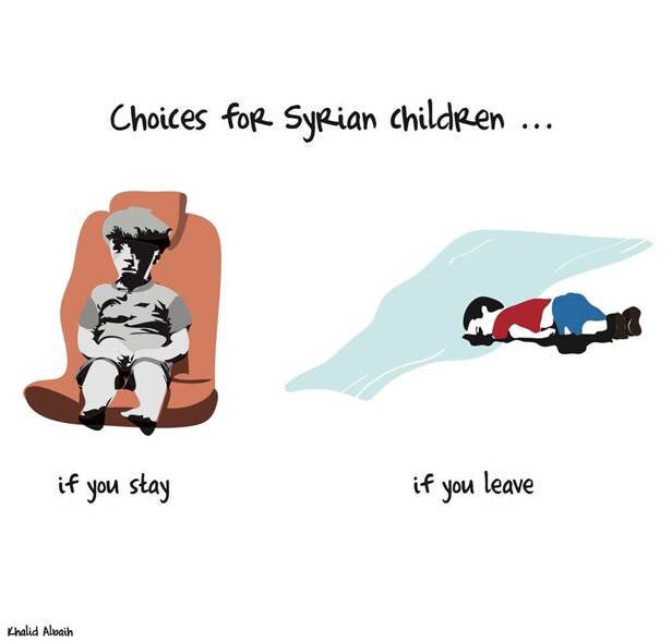 الطفل السوري لديه خياران لا ثالث لهما CqJ5lH5WEAEqudo