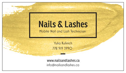 NailsNLashesCa's tweet photo. Business cards are on the way! Booking appointments early next wk! http:// https://t.co/jr08VcezVM  #vancouvernails https://t.co/614xVqizVX