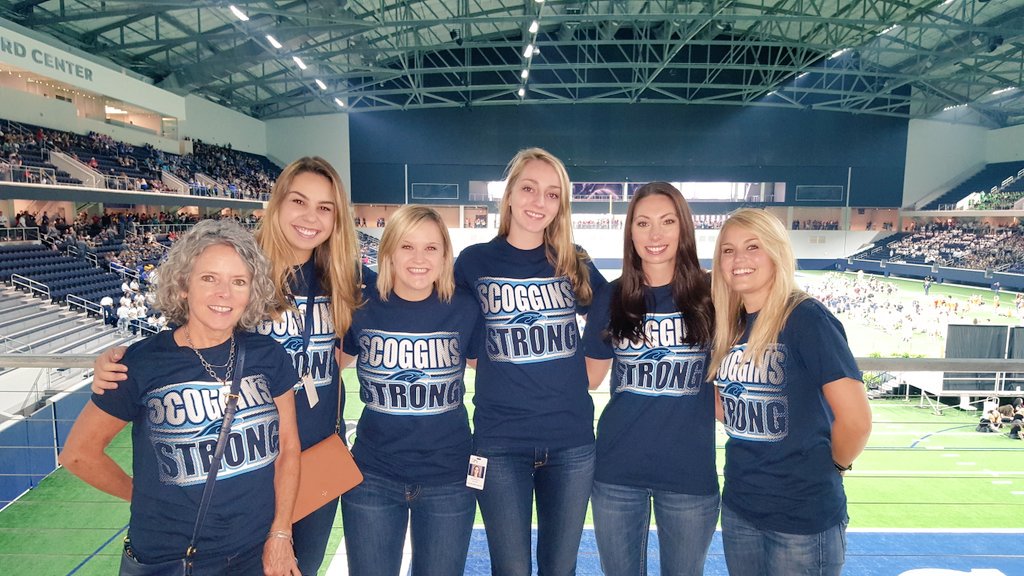 This crew is #ScogginsStrong! #fordcenter #friscoisd