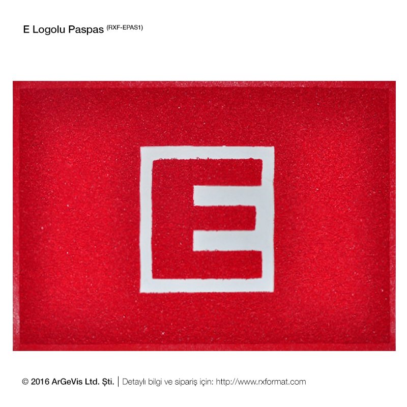 Eczaneniz için E logolu kıvırcık paspas şimdi RXFormat.com'da.
bit.ly/2bAxLDA
#eczane #eczacı