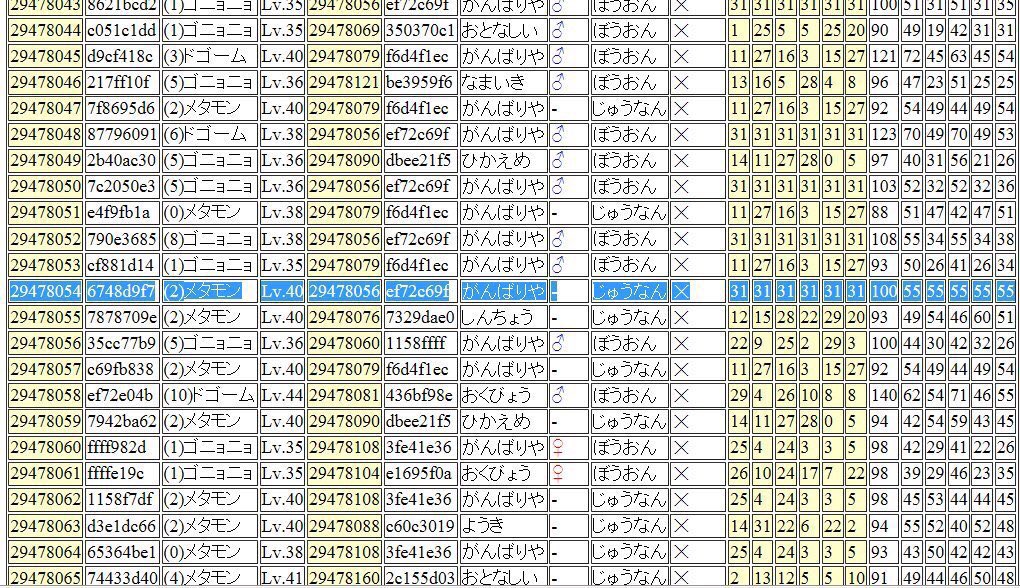 和装 エメラルドにて 6vメタモンの乱数調整に成功しました 0x5f71 がんばりやシンクロ使用 T Co Q0b4wuhoeo Twitter
