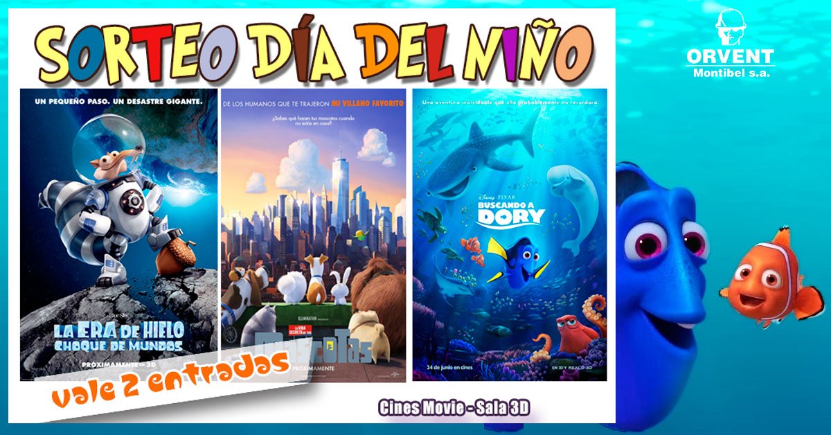 orventmontibel's tweet image. Festejamos el Día del Niño. Me Gusta a nuestra página de Facebook y Compartir para participar del sorteo.