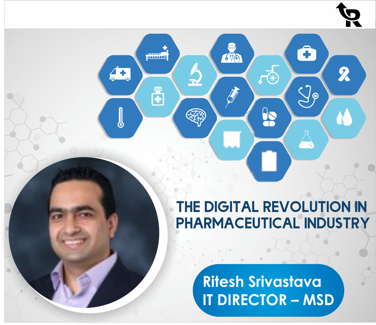 recruitography's tweet photo. Ritesh Srivastava, Director – MSD explains how Digitalization is revolutionizing industry. https://t.co/kqACHvpw6e https://t.co/h9K5zJTWC9