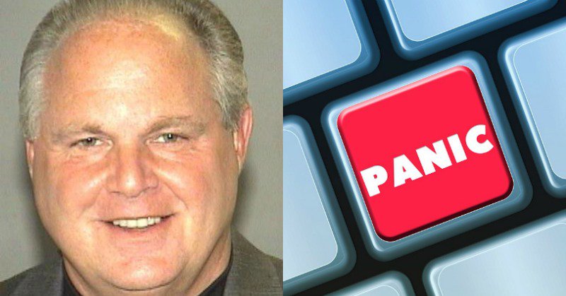 Rush Limbaugh Answers The Question “Is It Time To Panic” sh.st/Ctabd