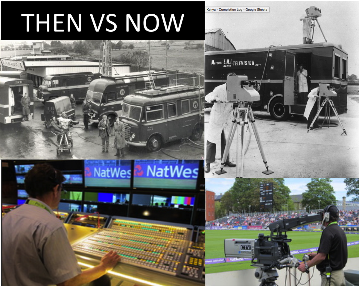 SubmarineDepth's tweet image. #ThrowbackThursday - #oldschool #broadcasting vs today - how far we have come with #technology and #film