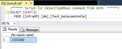 kvstrien's tweet image. Gotta love #SQLServer #CSI #ColumnStoreIndex. Storing 21033480 rows fact table in 43.1 MB. #Columnar baby! #TSQL