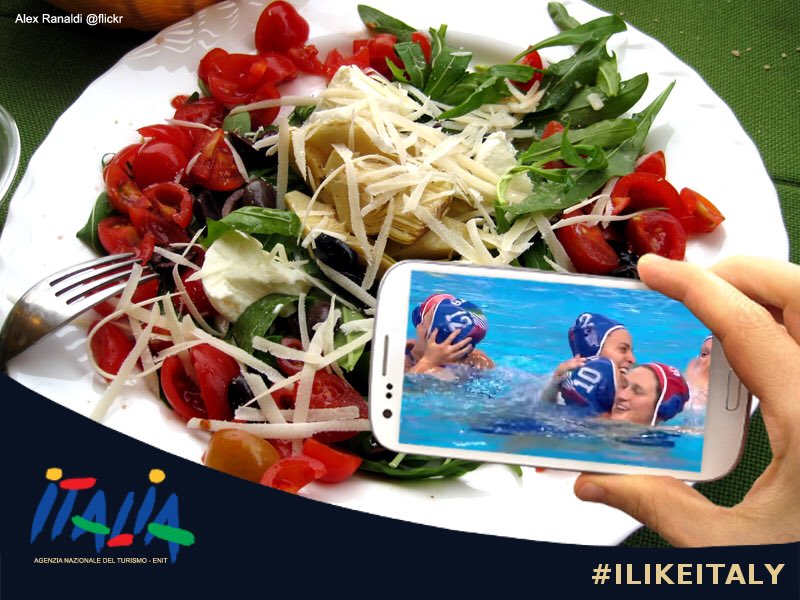 Great! #Setterosa The Final! Thanks to the Italian cuisine 😉? Keep the dream alive in Rio #waterpolo #Rio2016