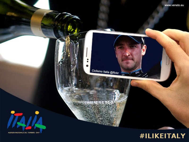 Elia Viviani #ITA #gold in #CyclingTrack Italy &amp; #Veneto toast you with Prosecco! #Rio2016 <a href="/TurismoVeneto/">Visit Veneto</a>