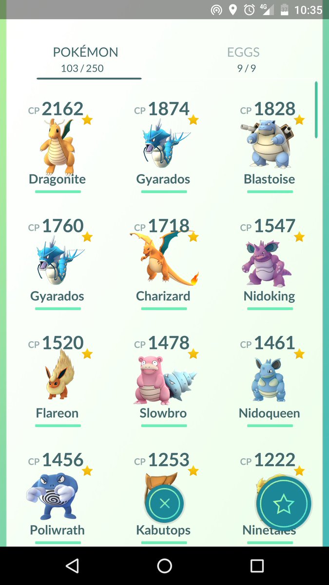 mangk_1's tweet photo. #squad #PokemonGO #caught129 https://t.co/dvWnzttcDO
