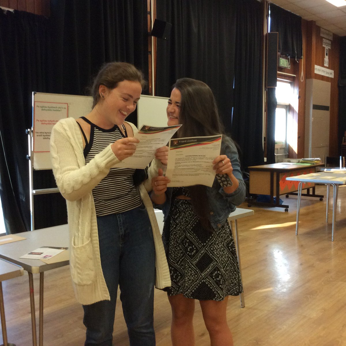 Delighted with our excellent A Level Results.100% A-E,25% of the grades  A*-A and 72% of the grades A-C. Well done!
