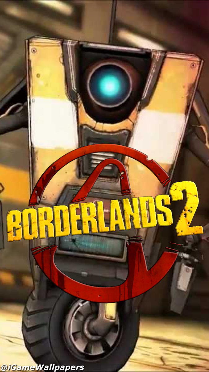 Desktop wallpaper: Claptrap (Borderlands), Video Game, Borderlands 4K free  download for PC. 244423, image size:675x1200