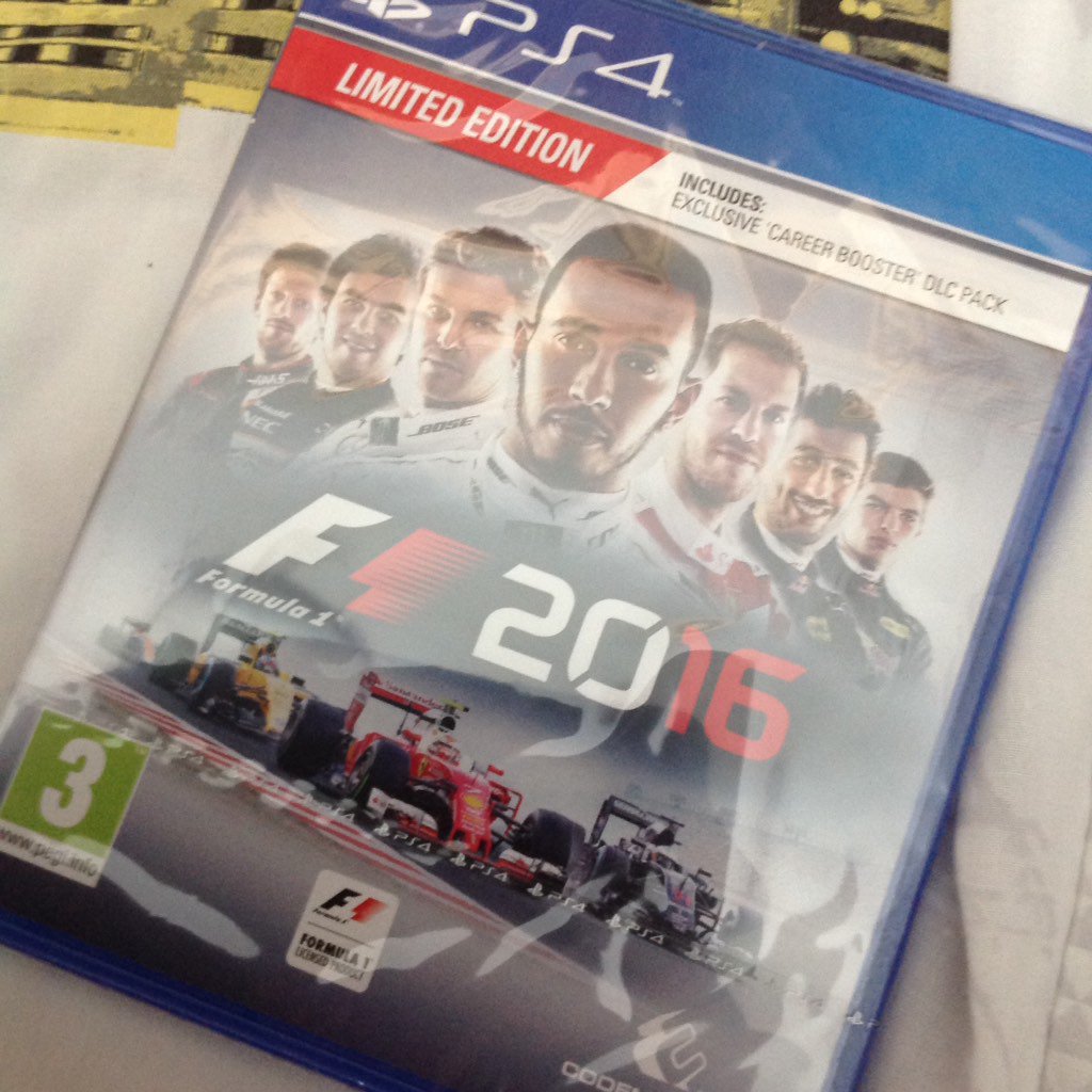 GripperEU's tweet image. F1 2016 just arrived a day early cheers @shoptonet