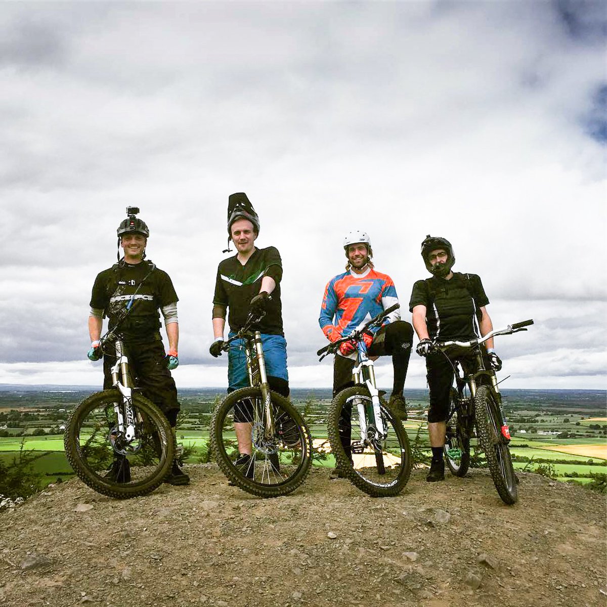 Group selfie durig our trip to <a href="/BikeParkIreland/">Bike Park Ireland</a> at the beginning of the month #mtbireland #mtb #emeraldmtb #ridemtb