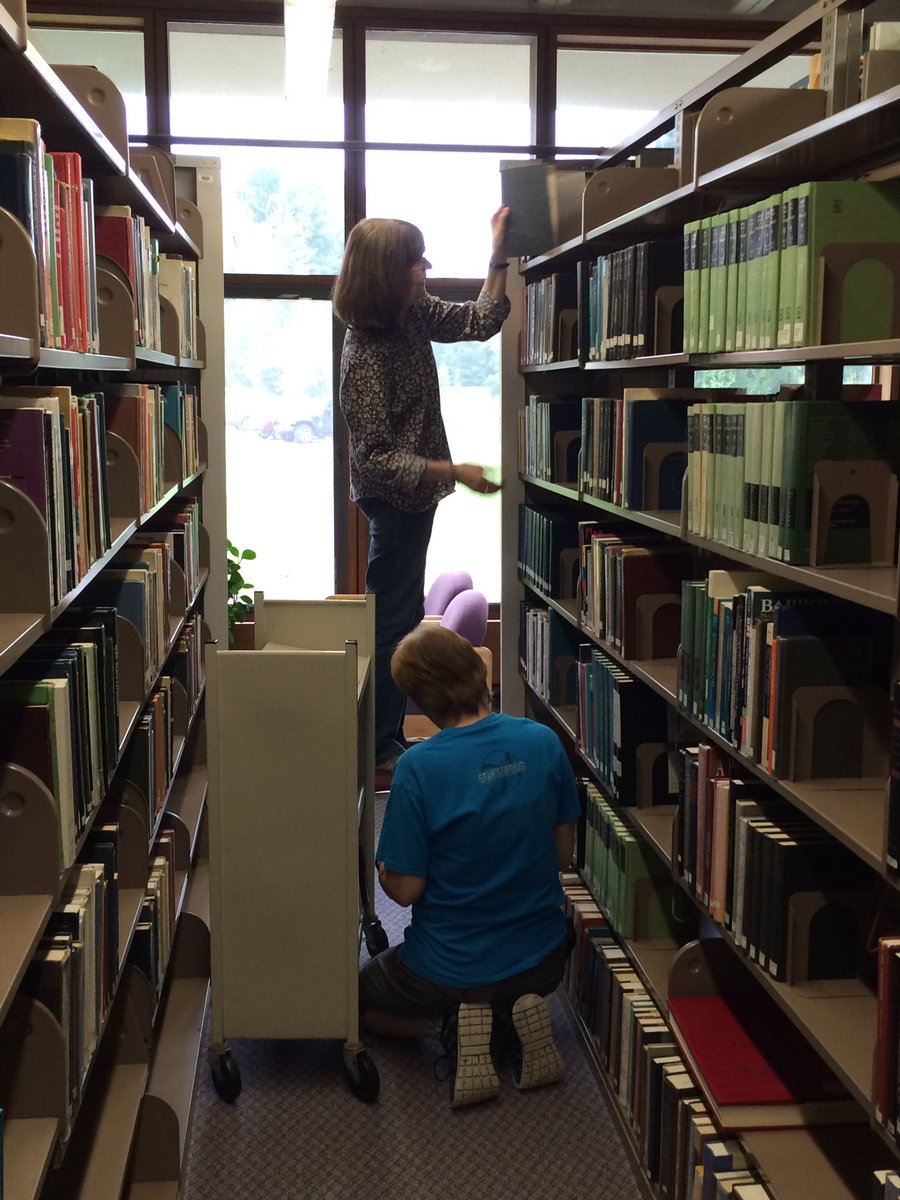 #librarylife the books are finally coming home