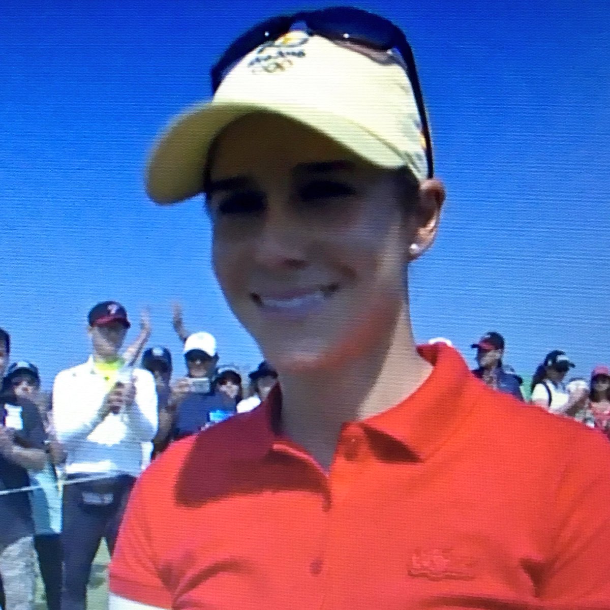 GolfNumberOne's tweet photo. @rio2016_es @OlympicGolf turno 2ª ronda @AzaharaGOLF #TeamESPgolf #DedosCruzados ¡Suerte malagueña!, la CAPI ahí. https://t.co/wqkoCwcMwm