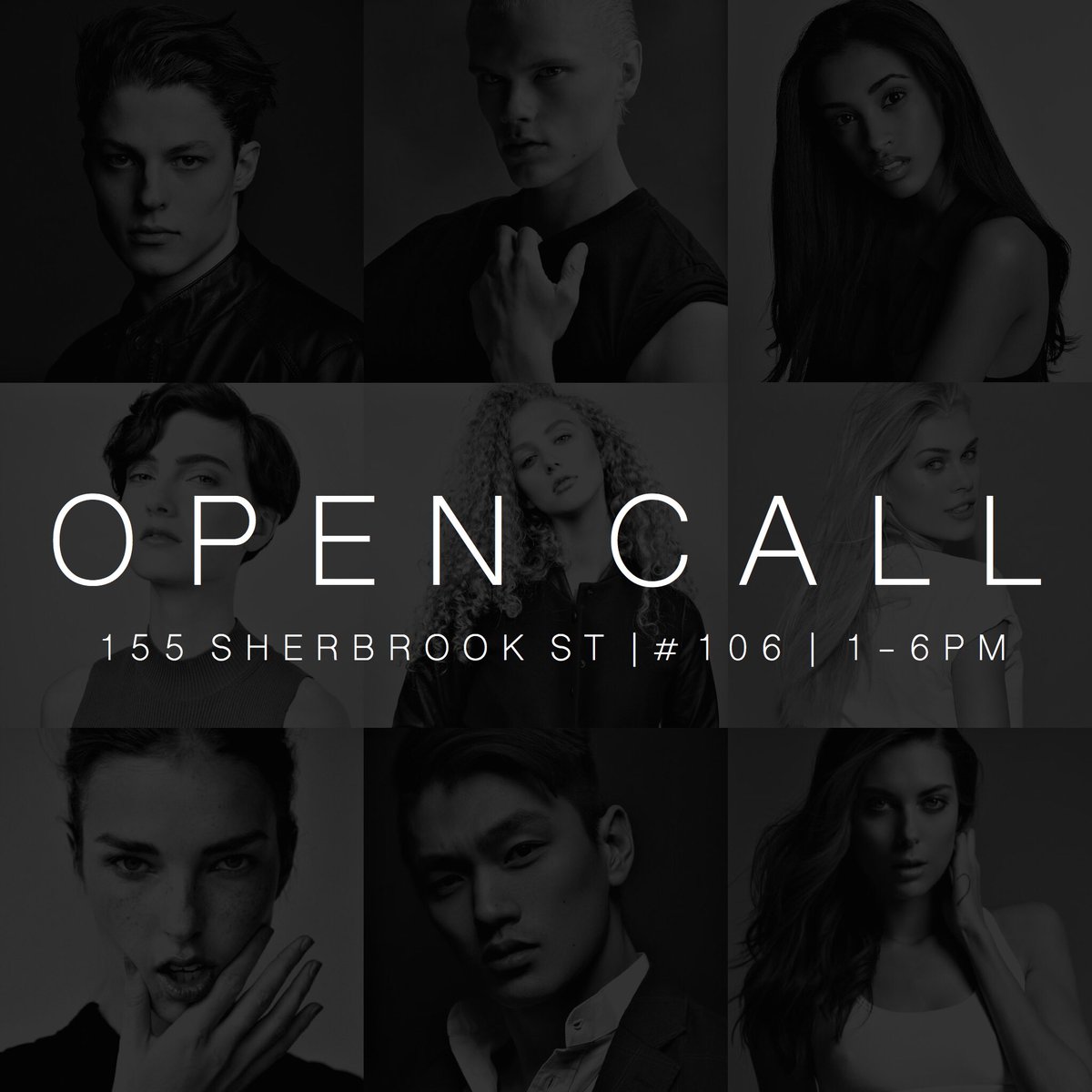 SwishModels's tweet image. #OPENCALL Come see us TODAY from 1-6 if you think you have what it takes! #swishmodels #newfaces #scoutme #winnipeg
