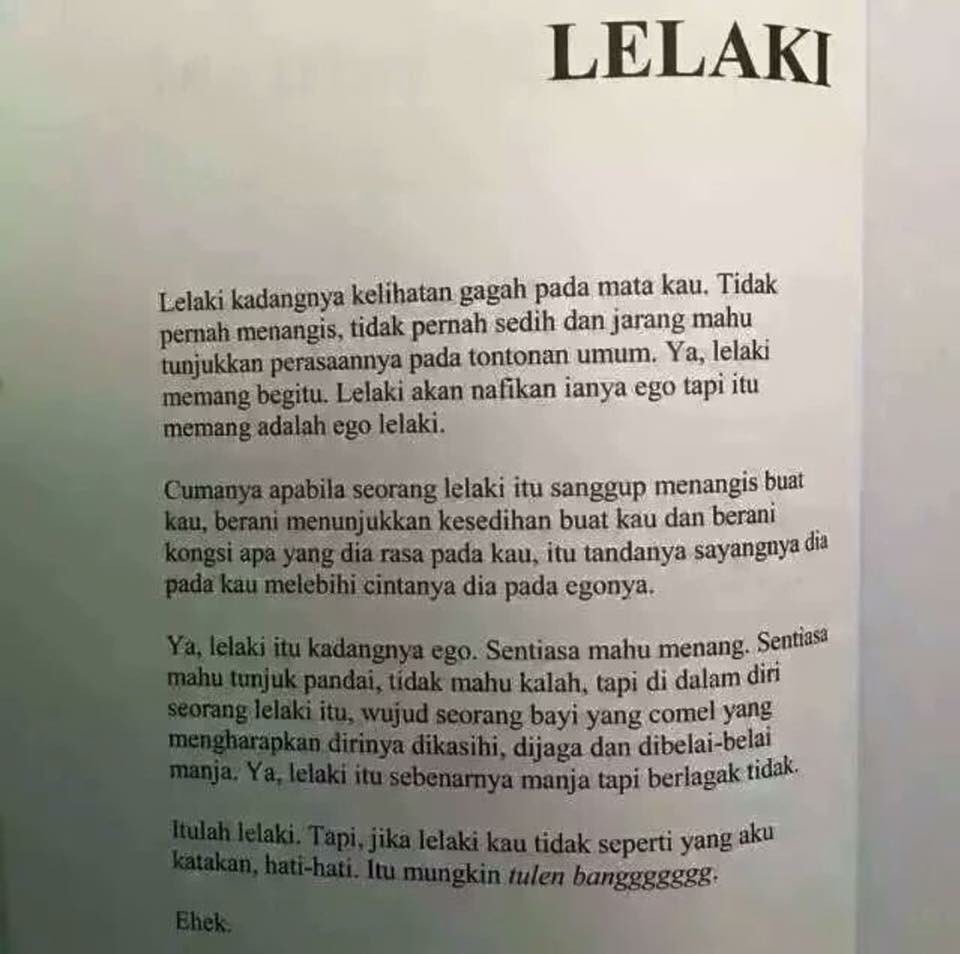 Cael On Twitter Lelaki Https T Co Jq2zn7azzy Twitter