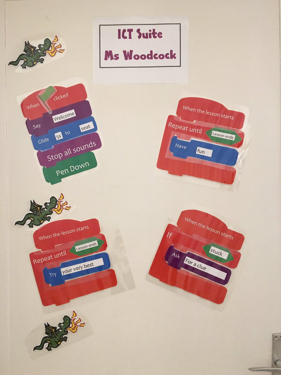 m155Z03W's tweet image. @scratch @ScratchEdTeam The start of my Scratch inspired door #BackToSchool