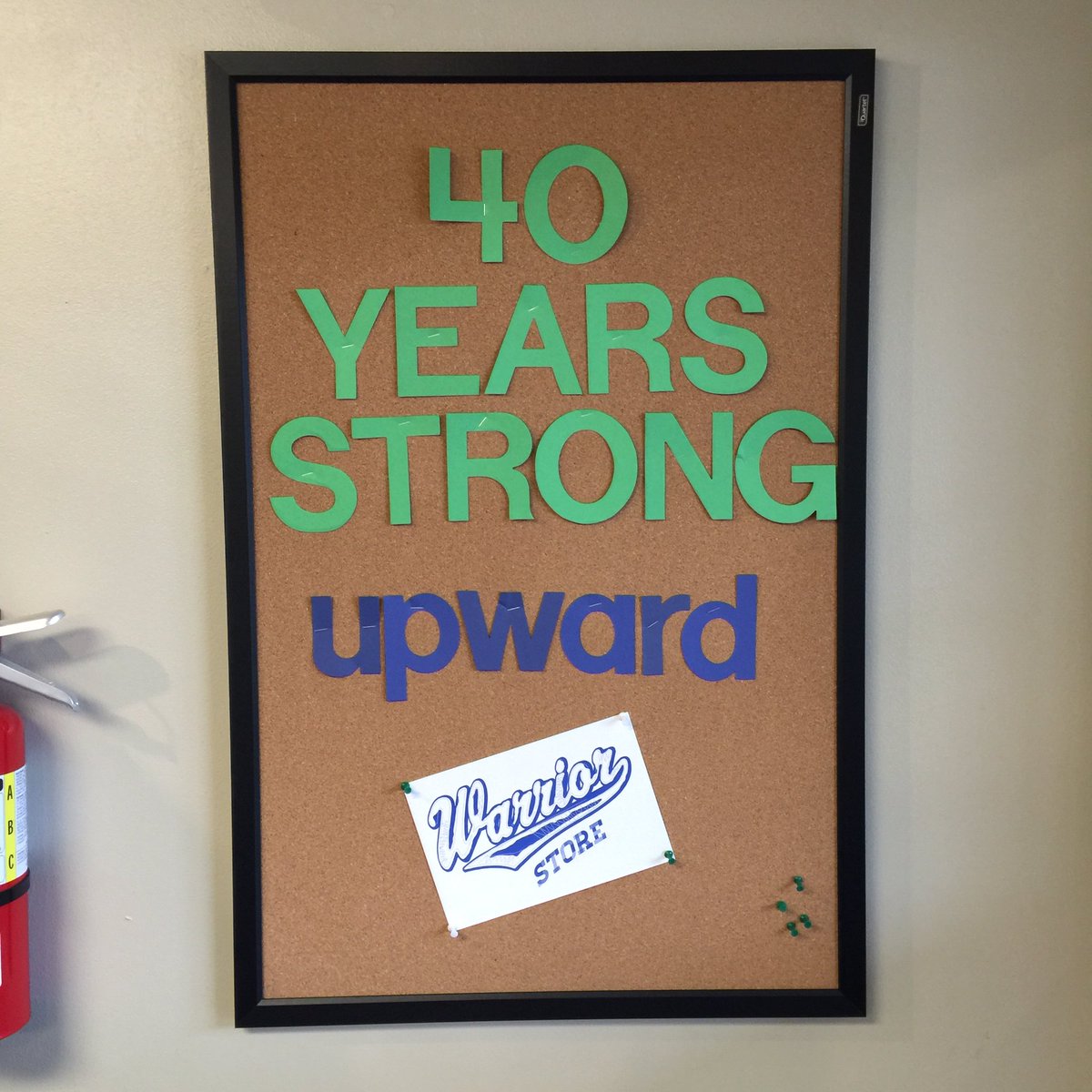 LRWarriorStore's tweet photo. #fortyyearsstrong #upward #warriors https://t.co/pWo00lH8Ph