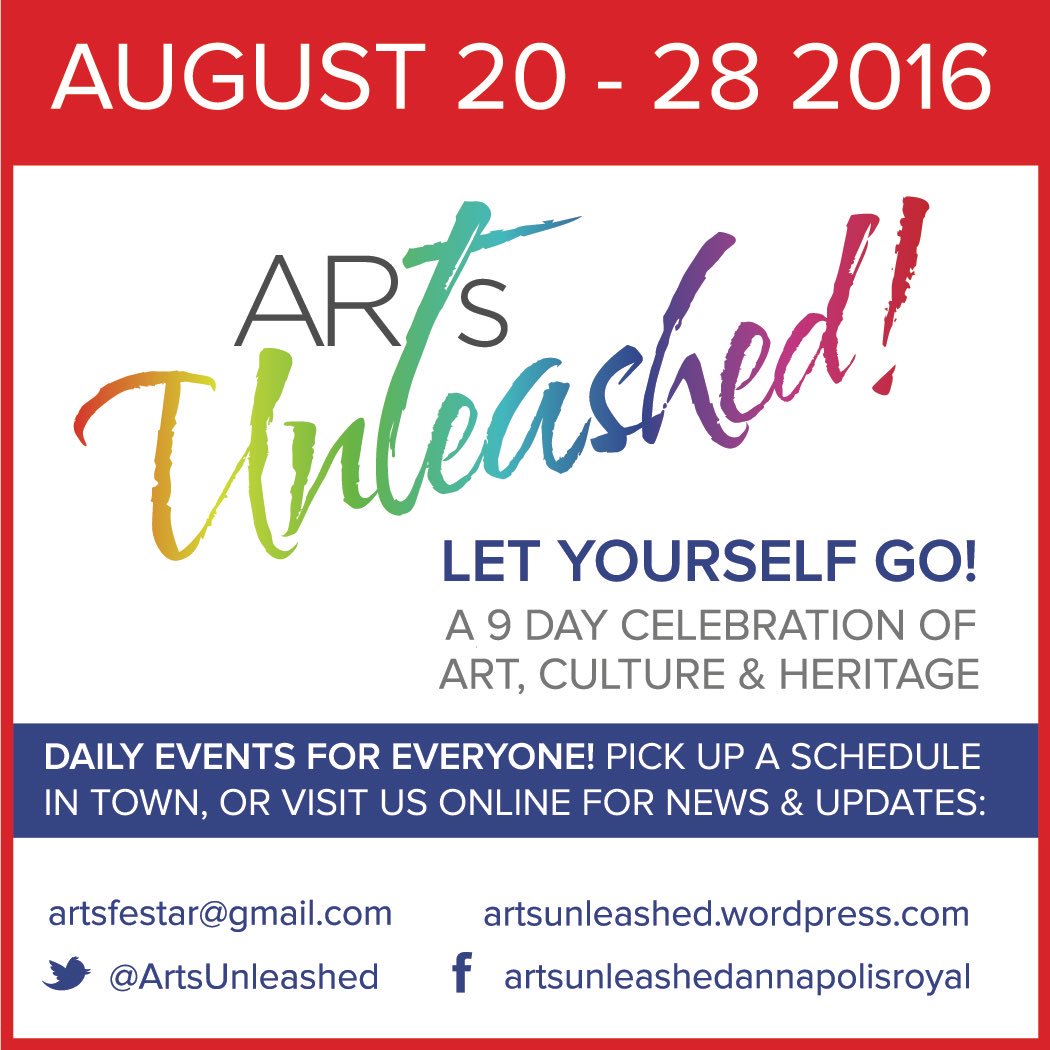 townofannapolis's tweet image. #ArtsUnleashed begins this wknd in the Town of #AnnapolisRoyal artsunleashed.wordpress.com/event-schedule/ 🎨🎼