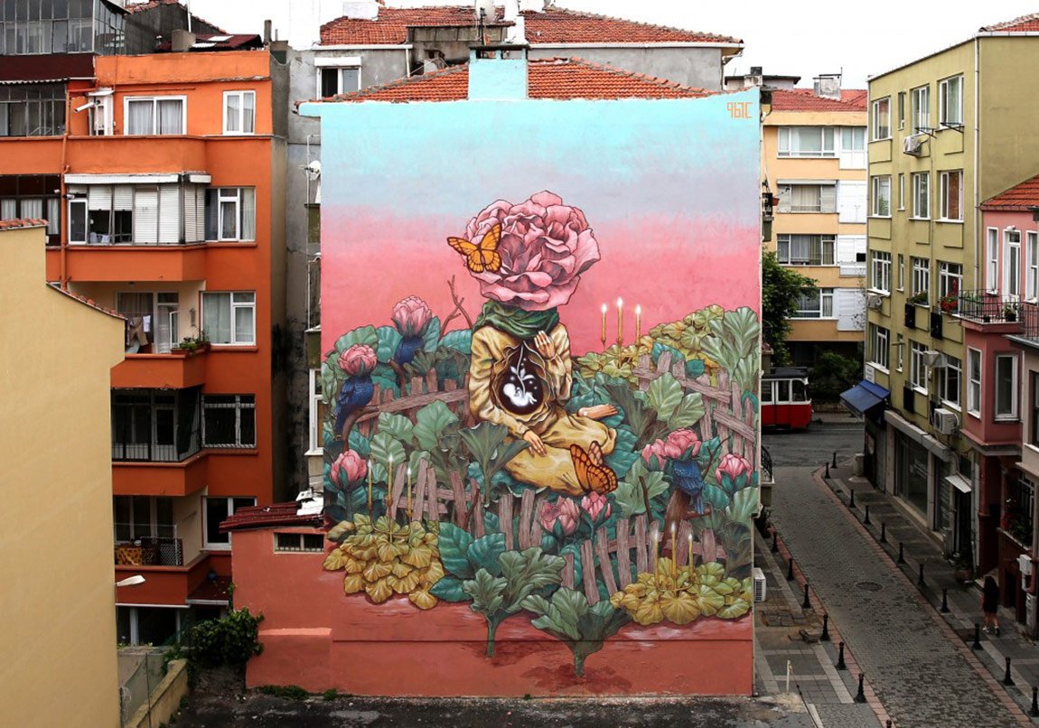 ArtfulLivingArt's tweet photo. Yeldeğirmeni’nde düzenlenen Mural İstanbul Festivali, bu yıl da sokakları renklendiriyor. https://t.co/II0fQdbdKL https://t.co/NxufFH49am