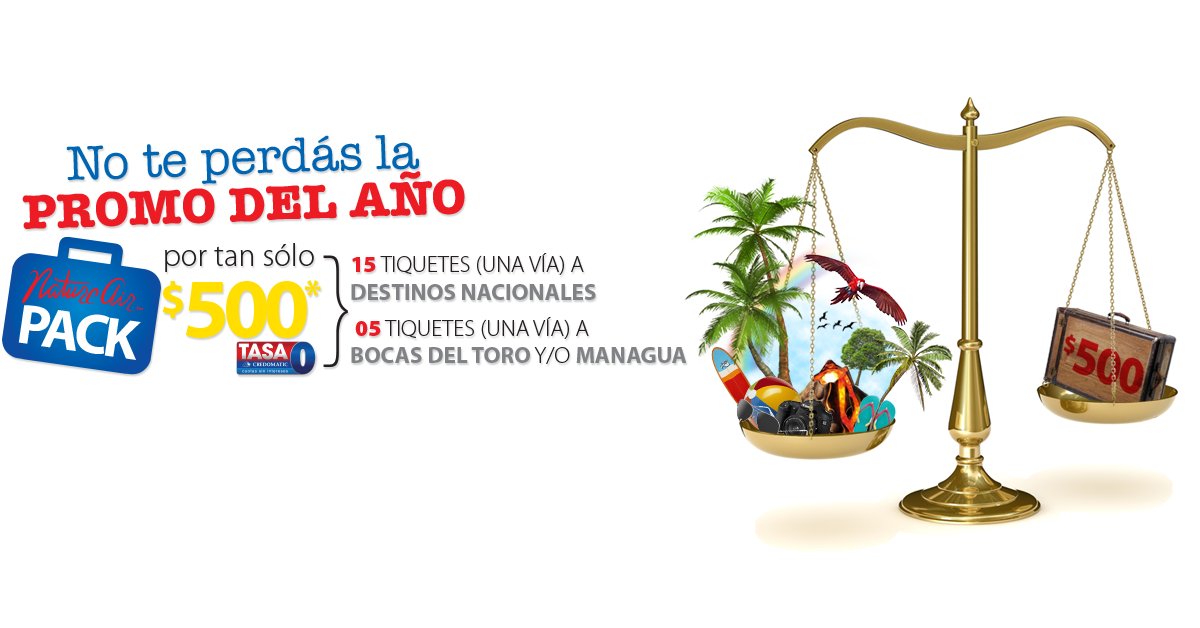 natureair's tweet photo. ¡No te perdás esta oportunidad única! Más información acá https://t.co/Be83eShRSB https://t.co/t7bmQbu9tB