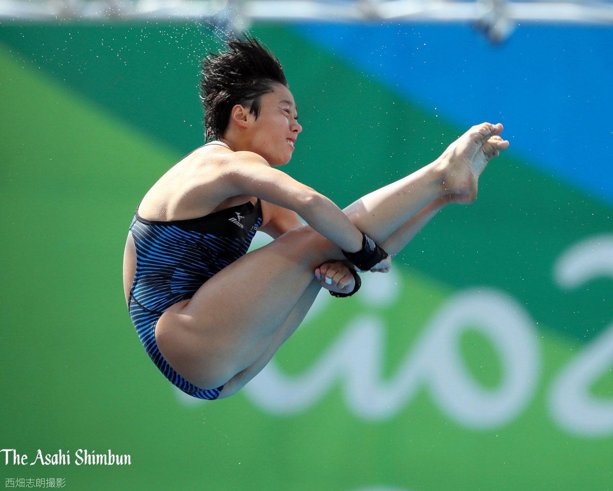 80年ぶりの快挙 女子 高飛び込み 板橋8位入賞