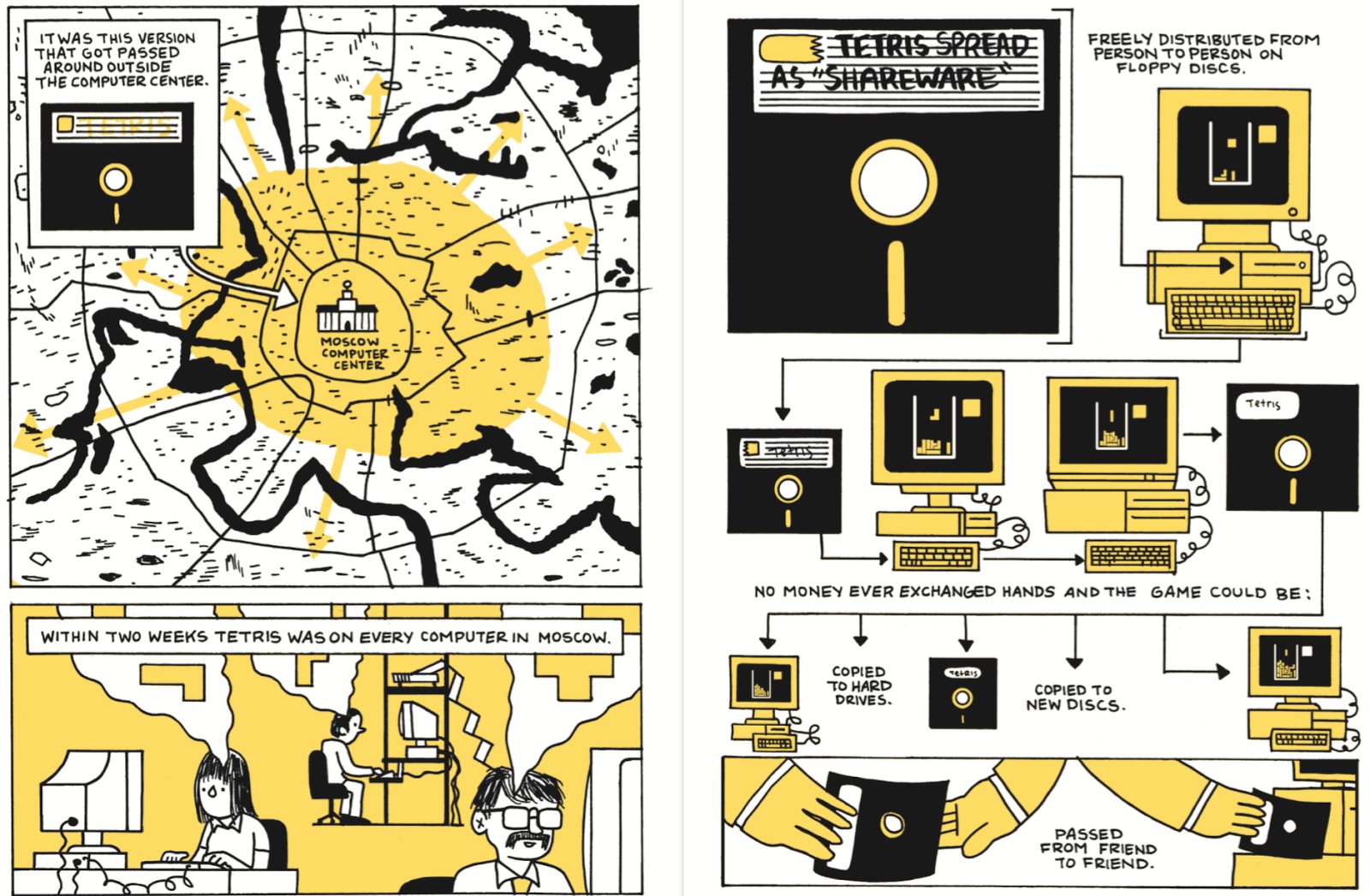 Tetris on Twitter "A Graphic Novel About Making Tetris Shows Why We're