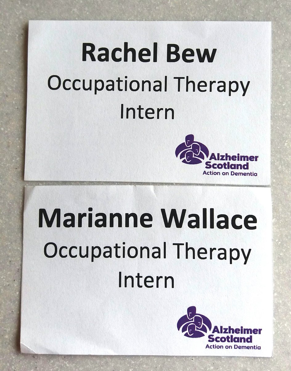 RachelB_OT's tweet photo. A momento from our time with @S_D_W_G as @alzscot #OTinterns! @MWallaceOT https://t.co/VManbK89gA