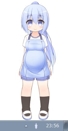 体操服と組み合わせたら調理実習ぽくなると思いましたが
ただの卑猥な衣装になりました。 