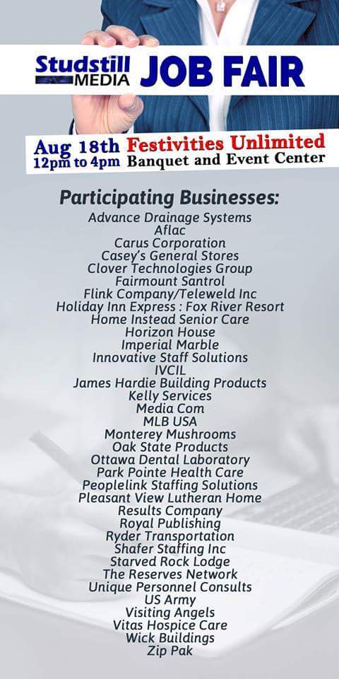 heatherlynnlock's tweet photo. Today 12pm-4pm come stop by   Innovative Staff Solutions booth and ask about out local positions avail @ISSstaffing https://t.co/gtArnqhV7q