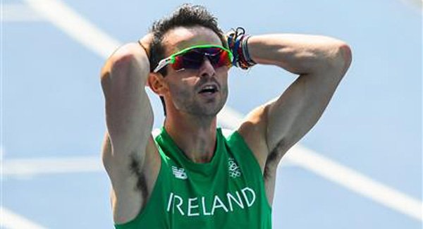 irishexaminer's tweet photo. Thomas Barr a split second outside the medals in 400 metres hurdles https://t.co/Uv4BwBxZhE https://t.co/Z9SbRsEfzJ