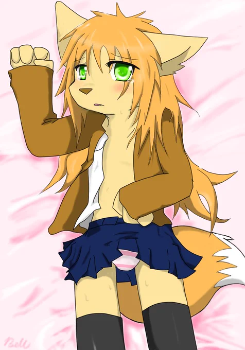 大分昔に描いたヤツのリメイク。昔に比べて・線画が雑になった・もはや影塗らなくなった・ちんtnを惜しみなく描くようになった只の変態になっただけじゃないか(困惑 