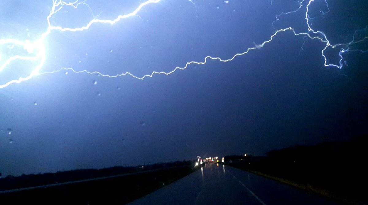 'Non stop' lightning strikes fully illuminate Manitoba's night sky mbstorm The Weather