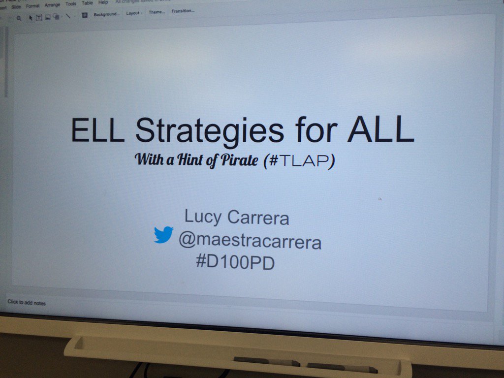 coachalacarrera's tweet photo. So excited! #D100PD #TLAP https://t.co/OkMbbocYqI