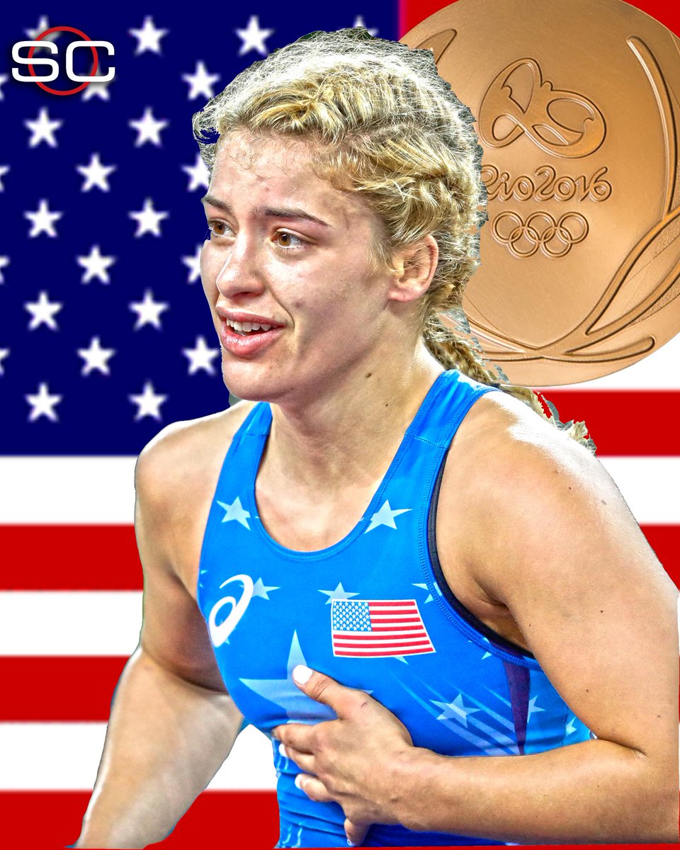 Helen Maroulis upsets Japan's 3-time gold medalist Saori Yoshida to become 1st American woman to win wrestling gold.