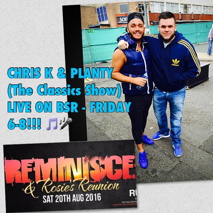 SwankysEvents's tweet photo. Tomorrow then live on BSR 6-8 Planty and Chris K REMINISCE &amp; ROSIES Reunion this Saturday Rumour Sutton 🎵🎤@chriskdj https://t.co/TneJVddwFm
