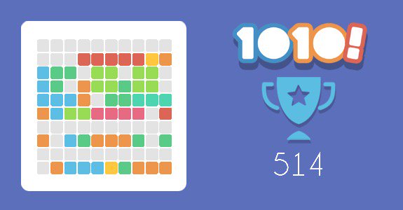 kh64jg's tweet photo. Beat my score! #1010game https://t.co/a6dEUXTlaq https://t.co/r7SZokuS5c