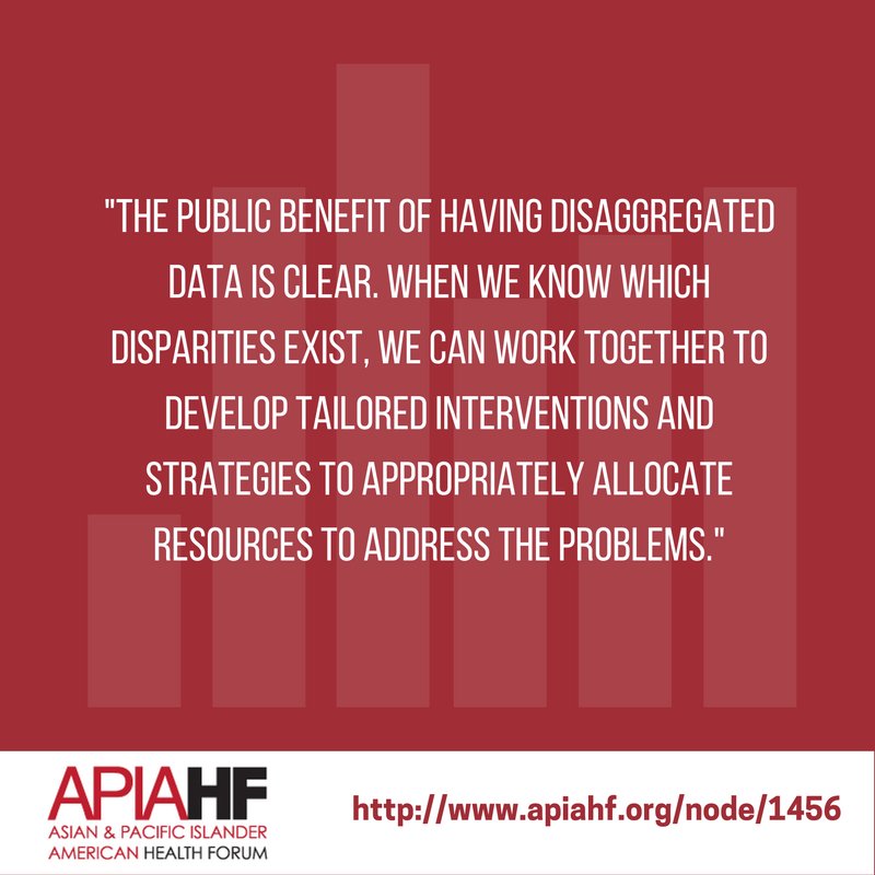 APIAHF's tweet image. STATEMENT: @APIAHF Supports Current #DataDisaggregation Efforts in California. apiahf.org/node/1456