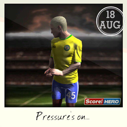 AbodAlraoe's tweet photo. Pressure's on... #scorehero https://t.co/q17agDZuaH https://t.co/i1T3QGqMAU