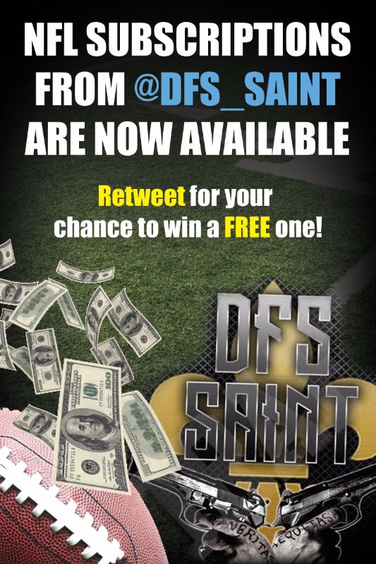 DFS_SAINT's tweet image. ♻️to enter
🔴Tag a friend
✅visit thedfssaint.com for info