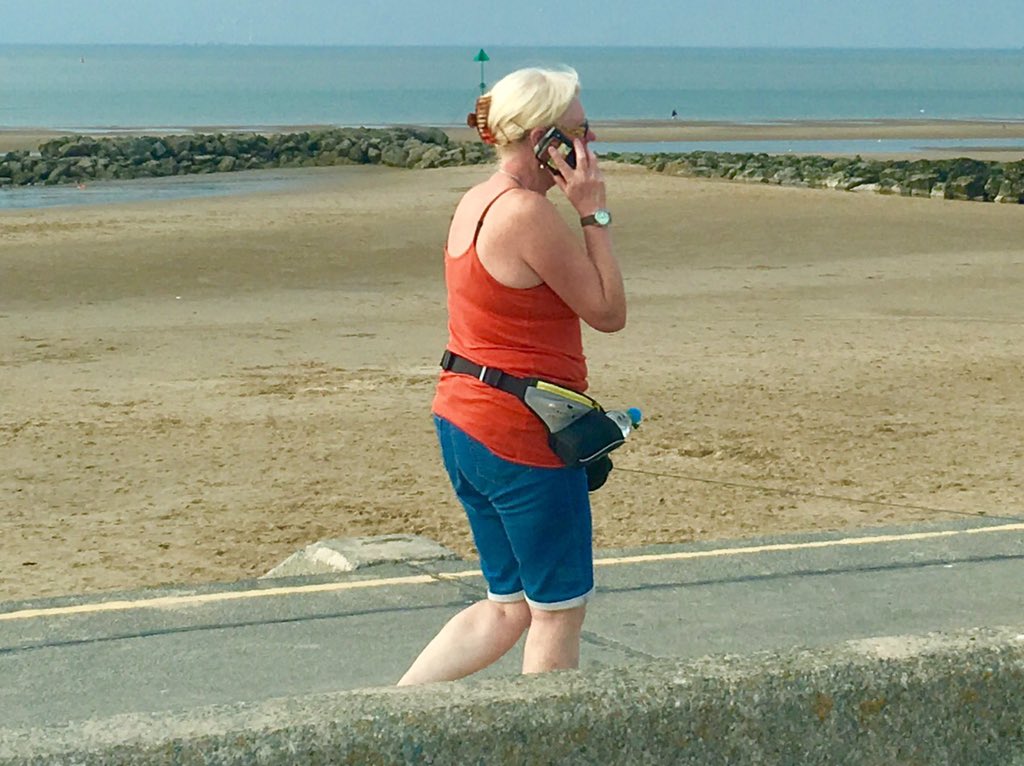 HolidayWankers's tweet photo. Nice bum-bag! It's the late 80's again here in #Prestatyn for #HolidayWankers! https://t.co/HXuqQQcfA8